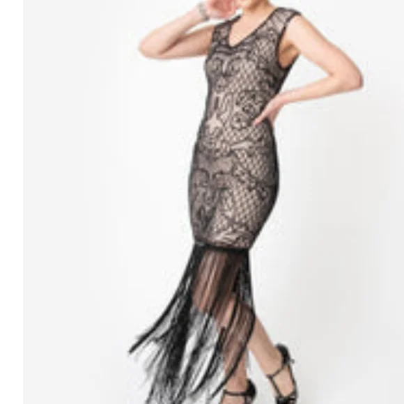 Unique Vintage | Dresses | Black And Rose Colored Flapper Dress 4s Style Vintage | Poshmark Unique Vintage | Dresses | Black And Rose Colored Flapper Dress 4s Style Vintage | Poshmark